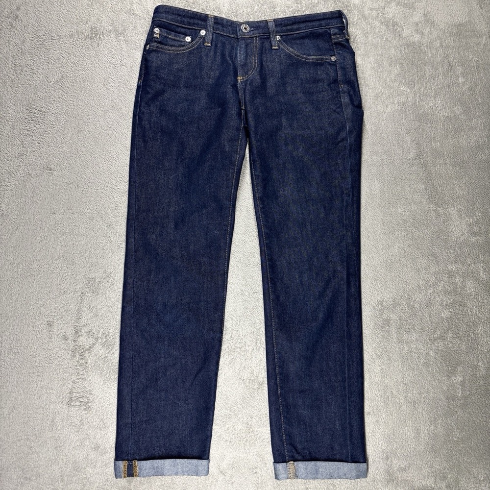 AG Adriano Goldschmied Mari High-Rise Slim Straight Leg Jeans size 27 R